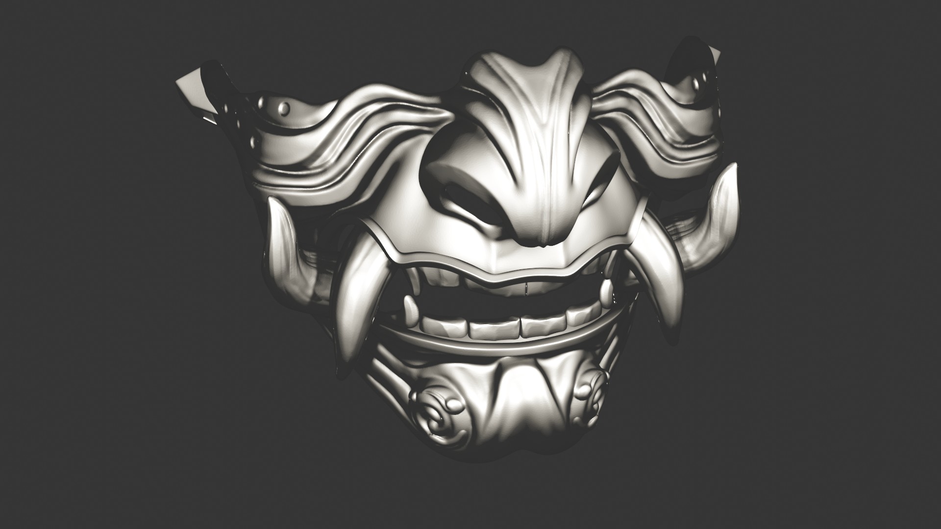 oni mask Render